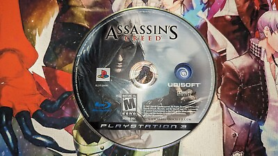 #ad Assassin#x27;s Creed Sony PlayStation 3 2007 PS3 Game Disc Only Tested Working $6.99
