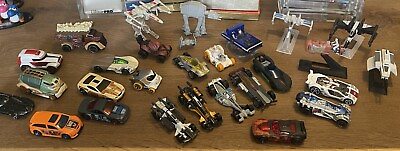 #ad STAR WARS MATTEL HOT WHEELS DIE CAST CAR VEHICLE LOT 28 TOTAL GREAT CONDITION $300.00
