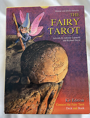 #ad The FAIRY Tarot Card Kit by Lo Scarabeo First Edition Kit 2004 Deck amp; Book $99.00