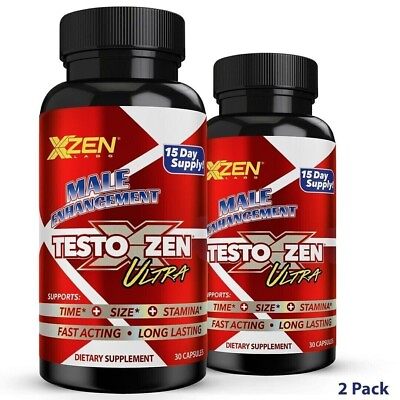 #ad Male Enhancement Testosterone Booster for Men Natural Testosterona 60 pills $35.98