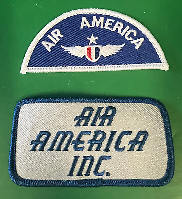 #ad #ad AIR AMERICA FLIGHT SUIT PATCHES $7.95