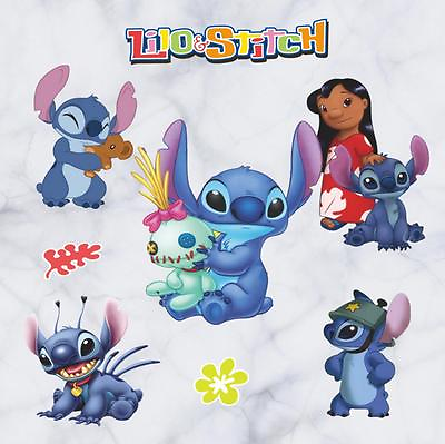 #ad NEW Lilo amp; Stitch Removable Wall Stickers Decal Kids Home Decor US Seller $8.25