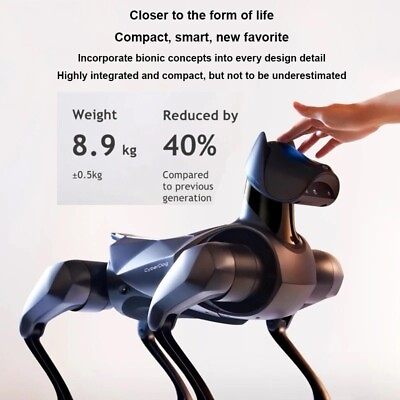 #ad Quadruped Robot Dog Bionic Artificial Intelligence High Motor Torque Accuracy C $7191.77