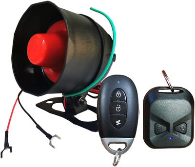 #ad Wireless Car Alarm Vehicle Security System Anti Theft Burglar Vibration Sensor H $61.99