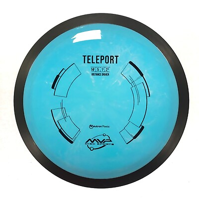 #ad NEW DISC GOLF MVP NEUTRON TELEPORT FAST STABLE DISTANCE DRIVER 174g BLUE $20.49