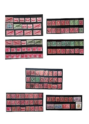 #ad US Stamps 19th Century Of Mixed Different Denominations W Airmail ... $29.99