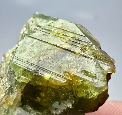 #ad 94 Carats Well Terminated Top Green Diopside Crystal On Matrix From Afghanistan $24.99