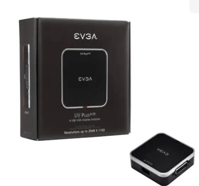 🆕 EVGA 100 U3 UV39 KR UV Plus39 A USB VGA Display Adapter NEW NEVER OPENED $79.00