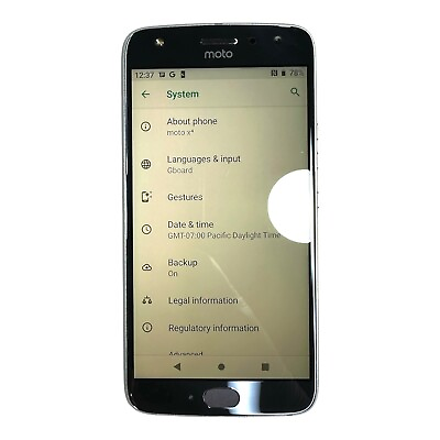 #ad Motorola Moto X 4 32GB Sterling Blue Unlocked Smartphone ONLY $39.99