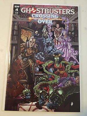 #ad Ghostbusters: Crossing Over #4 IDW COMIC BOOK 9.4 V6 22 $9.95