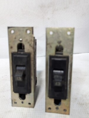 #ad Lot of 2 Westinghouse 25A Circuit Breaker with Mounting Faceplate 120 240VAC $24.99
