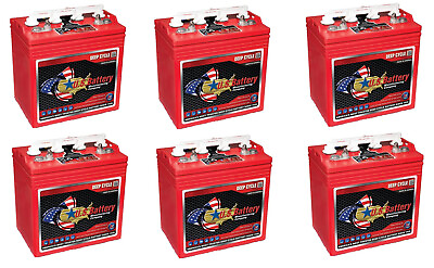 #ad REPLACEMENT BATTERY FOR US US 8VGC XC2 6 PACK US8VGC 6 PACK $1527.88