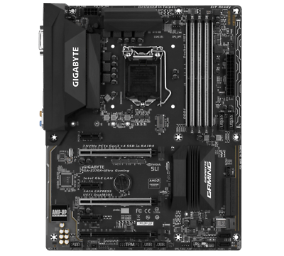 #ad For Gigabyte GA Z270X Ultra Gaming Motherboard Intel LGA1151 DDR4 HDMI DVI TypeC $202.53