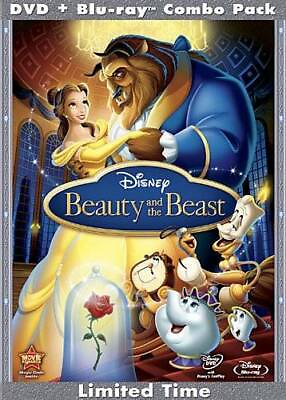 #ad Beauty and the Beast Three Disc Diamond Edition Blu ray DVD Combo i VERY GOOD $5.61
