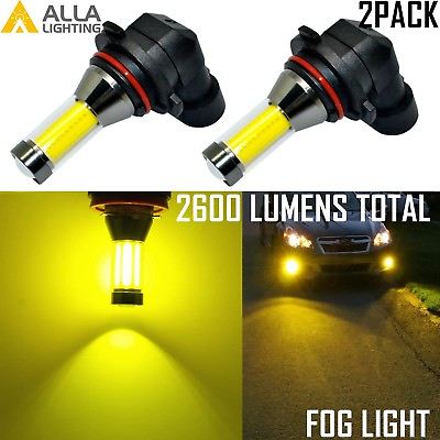 #ad AllaLighting LED 3000K HB4 Driving Fog Light Bulb Replacement Lamp Bright Yellow $24.98