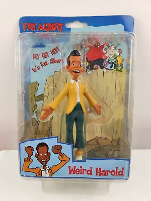 #ad Fat Albert amp; Cosby Kids Weird Harold Action Figure Sababa Toys 2005 Collectible $22.99