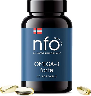 #ad Omega 3 Forte 60 Capsules Norwegian Fish Oil with high Concentration of... $65.95