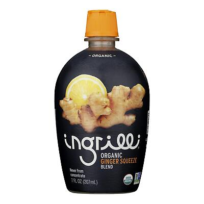 #ad Ingrilli Organic Ginger Squeeze Blend Case Of 12 7 Fz $52.99