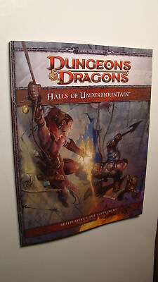 #ad MODULE HALLS OF UNDERMOUNTAIN *NEW NM MT 9.8* DUNGEONS DRAGONS VAULT DROW $27.00