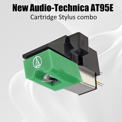 #ad Geniune Audio Technica AT95E Moving Magnet Cartridge Stylus Original $62.19