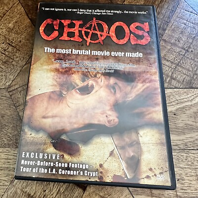 #ad Chaos Kevin Gage Sage Stallone Out Of Print DVD EUC Complete $32.95