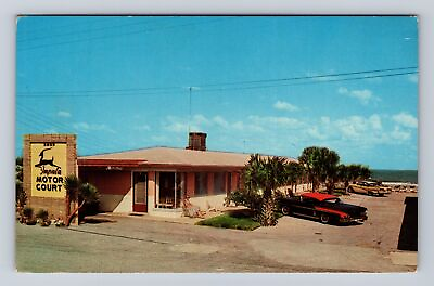 #ad Daytona Beach FL Florida Impala Motor Court Advertisement Vintage Postcard $7.99