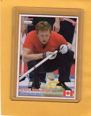 #ad 1993 Ice Hot International Curling Card #29 John Ferguson Canada C $2.50