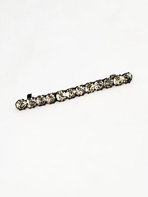 #ad Victorian clear rhinestone paste bar pin brooch $13.60