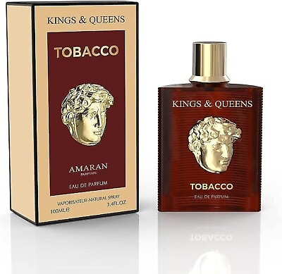 #ad AMARAN KINGS AND QUEENS TOBACCO PERFUME FOR MEN 100 ML EDP $33.00