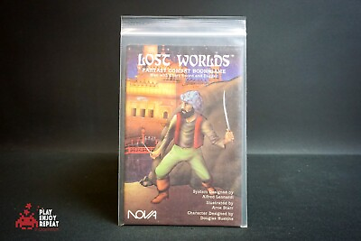 #ad Lost Worlds Man with Short Sword and Dagger Book Game FAST $122.78