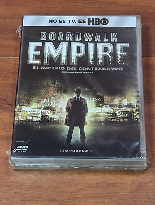 #ad BOARDWALK EMPIRE Season 1 HBO DVD Box Set Spanish Cover amp; Menu Art BRAND NEW $5.25