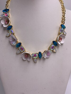#ad $85 BETSEY JOHNSON BEACH PARTY NECKLACE A108 $62.33
