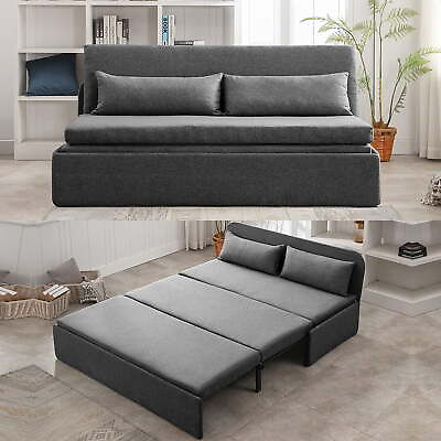 #ad Modern Pull Out Sofa BedConvertible Sleeper SofaTwin Queen Size Sofa Bed Couch $479.99
