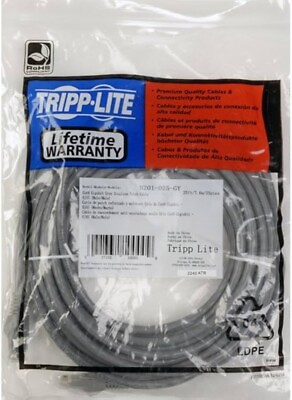 #ad Tripp Lite N201 050 BK Cat6 Gigabit Snagless Molded 50 ft. Ethernet Cable $14.99