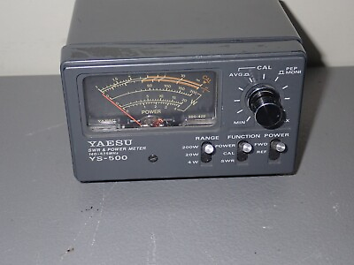Yaesu SWR amp; Power Meter YS 500 140 525MHz Works Well $90.00
