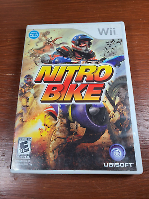 #ad Nitro Bike Nintendo Wii 2008 Complete w Manual CIB Tested Working $6.59