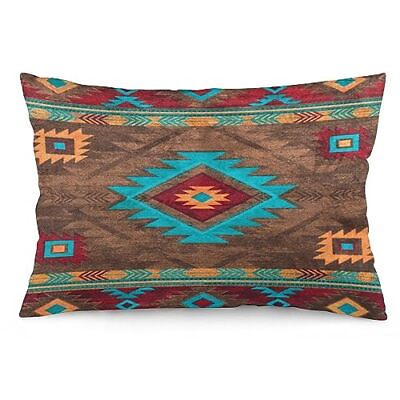 #ad Throw Aztec Southwest Native America Indian Navajo Tribal Vintage Abstract $20.23