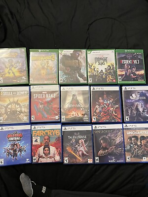 #ad PS5 Xbox Game Lot $250.00