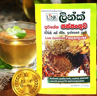 #ad 100% Ayurveda natural Paspanguwa Herbal drink for FeverColdHeadache 12packet $52.76