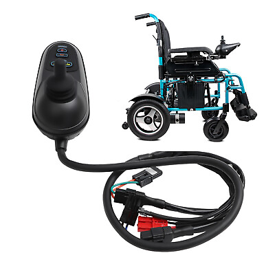 #ad 4 keys Waterproof Controller For Folding Electric Wheelchair Universal Joystick $85.00