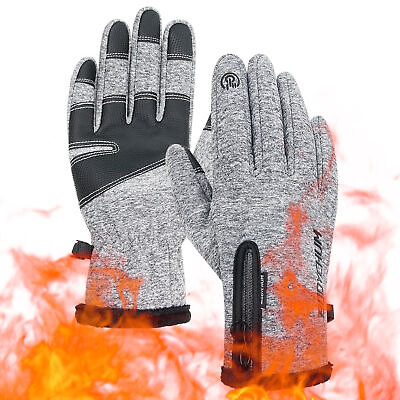 #ad Winter Gloves For Women Men Ski Cycle Gloves Thermal Warm Touch Screen Anti Slip $8.88