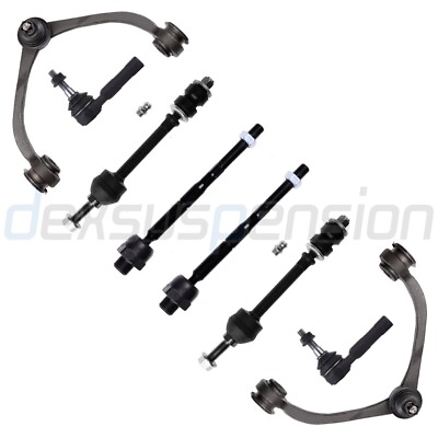 #ad 8x Steering Parts Control Arms Tie Rods Sway Bar End Links For Dodge Dakota $89.16