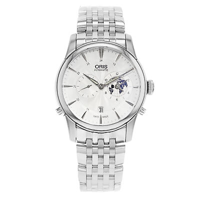 #ad Oris Artelier Steel Silver Limited Edition Automatic Mens Watch 690 7690 4081 $2399.00