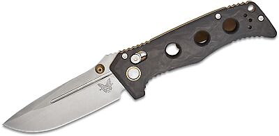 #ad Benchmade Mini Adamas AXIS Lock Knife Carbon Fiber 3.25quot; Stonewash 273 03 C $440.00