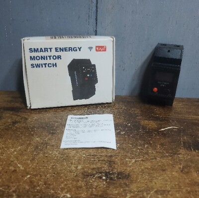 #ad Smart Energy Monitor Switch Remote WiFi AC Electricity Protect Auto Recovery $25.00