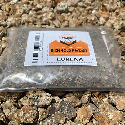#ad Eureka Gold Paydirt Gold Guaranteed Free Shipping All Time Top Selling $25.50