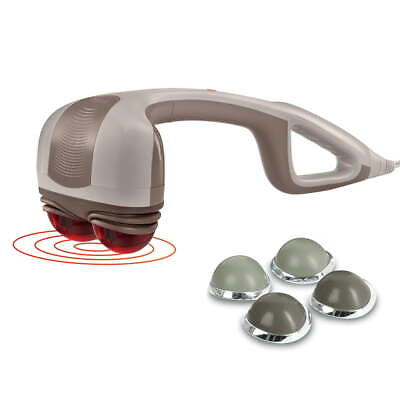 #ad Percussion Action Massager with Heat and Dual Pivoting Heads $38.98