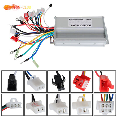 #ad Electric Bicycle E bike Scooter Brushless 24 36V 500W DC Motor Speed Controller $20.14
