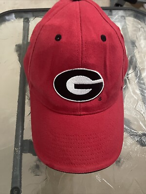 #ad GEORGIA BULLDOGS Official NCAA Collegiate Signatures Adjustable Cap Hat $17.00