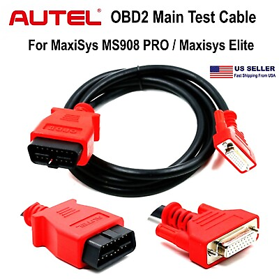 #ad Autel OBD2 Main Test Cable For Autel MaxiSys MS908 PRO amp; Maxisys Elite $20.95
